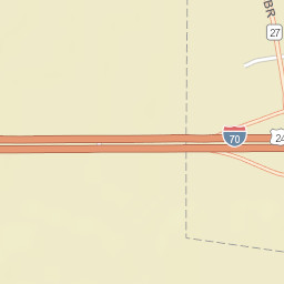 Interstate 70, Goodland, KS 67735, USA Street Map