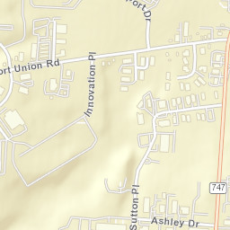 Port Union Ohio Street Map