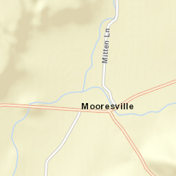 Mooresville Ohio Street Map