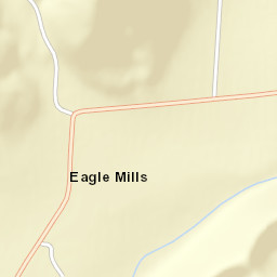 Eagle Mills Ohio Street Map