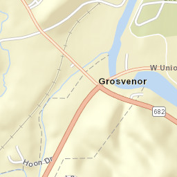 Grosvenor Ohio Street Map