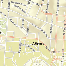 56 South Congress Street, Athens, OH 45701 Street Map