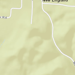 New England Ohio Street Map