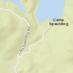 Camp Spaulding California Street Map