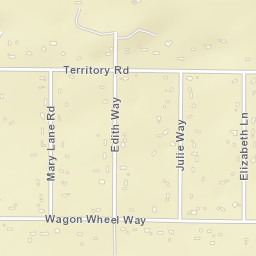 300-334 Territory Rd Dayton NV Street Map