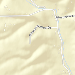 Alert Ohio Street Map