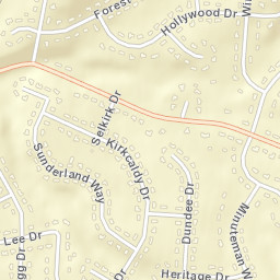 West Chester Woods Ohio Street Map