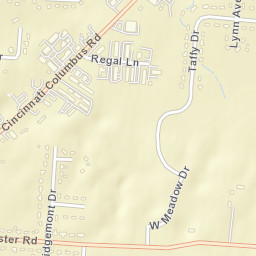 Orchard Acres Ohio Street Map