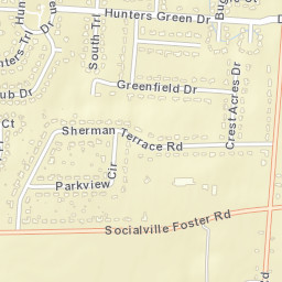 Socialville Ohio Street Map