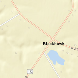 Blackhawk Ohio Street Map