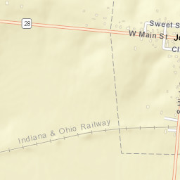 Martinsville Ohio Street Map