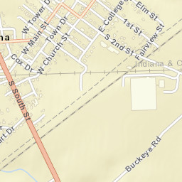 New Vienna Ohio Street Map