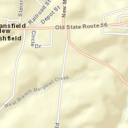 New Mansfield Ohio Street Map