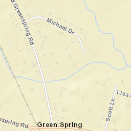 Green Spring Delaware Street Map