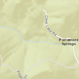 Parramore Springs California Street Map