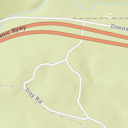 Troy California Street Map