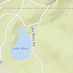 Donner California Street Map