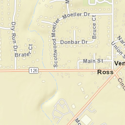 Ross Ohio Street Map