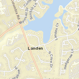 Landen Ohio Street Map