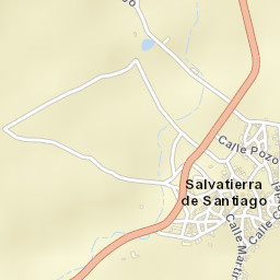 Salvatierra de Santiago Street Map