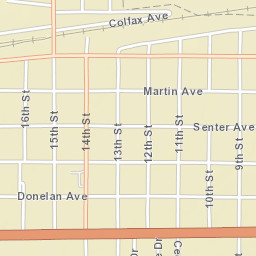 Burlington Street Map