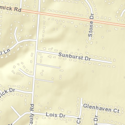 Stonewall Estates Ohio Street Map