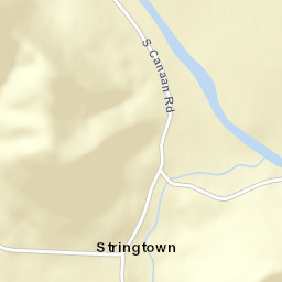 Stringtown Ohio Street Map