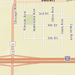 503-599 Iowa Ave Seibert CO 80834 Street Map