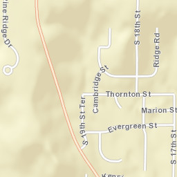 2301-2499 17th Street Terrace, Leavenworth Street Map