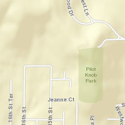 1701 Thornton St, Leavenworth, KS 66048 Street Map