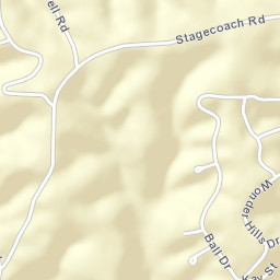 Wonder Hills Ohio Street Map