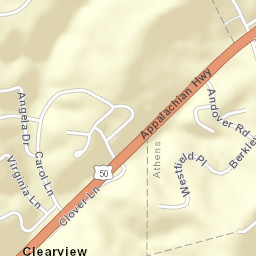 Clearview Ohio Street Map