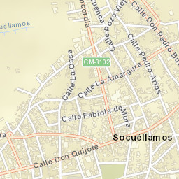 Socuéllamos Street Map