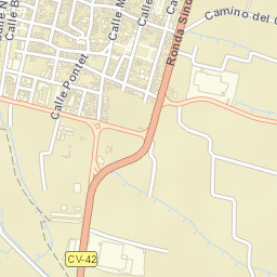 Almussafes Street Map