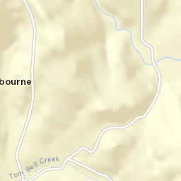 Melbourne California Street Map