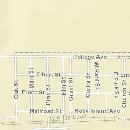Arriba Colorado Street Map