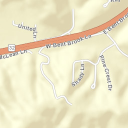 Pine Grove Heights Ohio Street Map