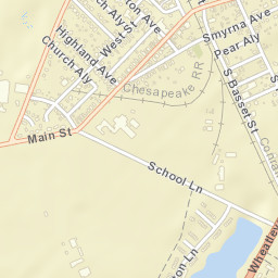 Clayton Delaware Street Map
