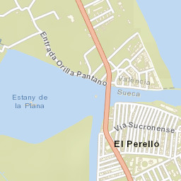 El Perelló Street Map