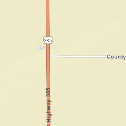 16513-16999 US-385 Burlington CO Street Map