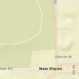 New Haven Ohio Street Map