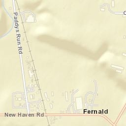 Fernald Ohio Street Map