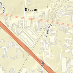 Brecon Ohio Street Map