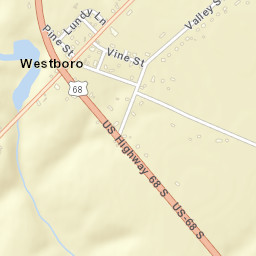 Westboro Ohio Street Map