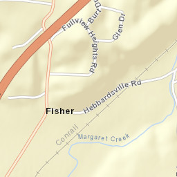 Fisher Ohio Street Map