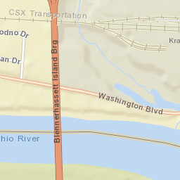 U.S. 50, Little Hocking, OH 45742, USA Street Map