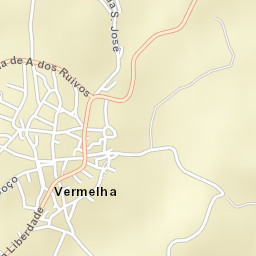 Vermelha Street Map