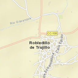 Robledillo de Trujillo Street Map