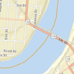 Belpre Ohio Street Map