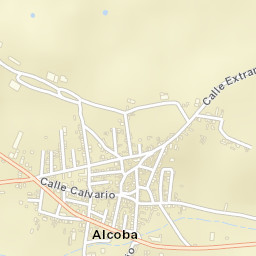 Alcoba Street Map